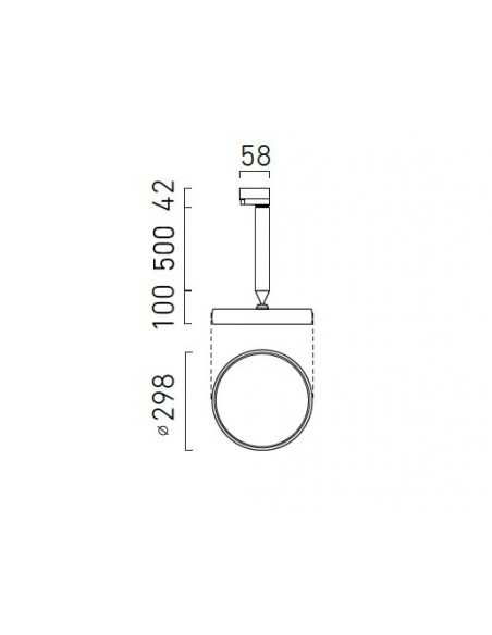 MYCO 300 SP3 W (2700K) Chors -  Reflektor LED do szynoprzewodu 3fazowego Chors 31.5106.C16.002