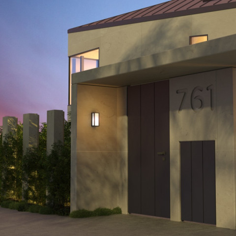 DURANT ścienna antracyt 230V E27 18W IP54 R12569 - Kinkiet  Redlux  Rendl 2