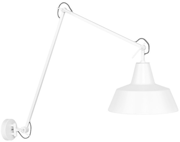 Lampa ścienna CHICAGO biała - It's About RoMi  Kinkiet CHICAGO/WA/W