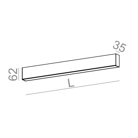 RAFTER 29 LED kinkiet Aqform - Kinkiet profil led Aquaform 20225 2