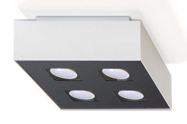 Plafond MONO 4 white Sollux SL.0069