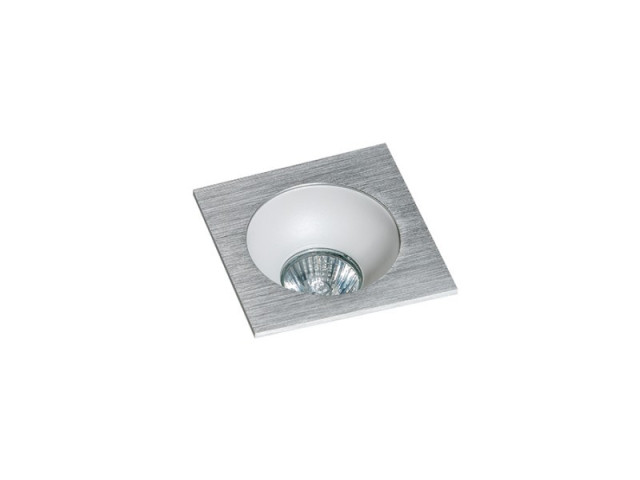 HUGO 1 DOWNLIGHT ALU + odbłyśnik  - Oprawa wpuszczana techniczna Azzardo GM2118S ALU