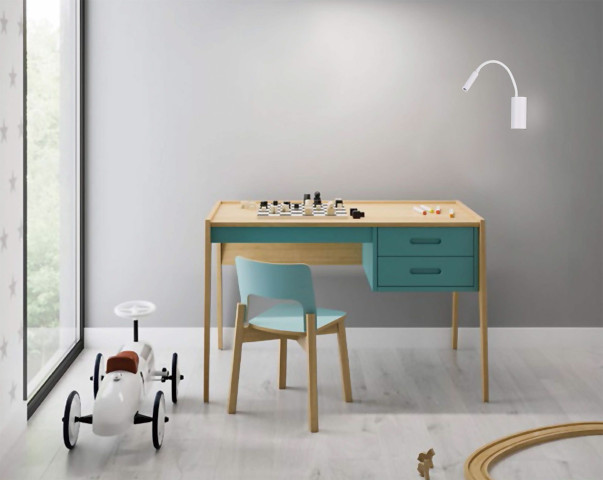 Nuto Bianco Kinkiet LED do czytania biały Orlicki Design 2