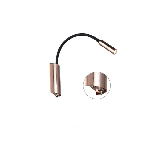 Nuto Gold Kinkiet LED do czytania złoty Orlicki Design