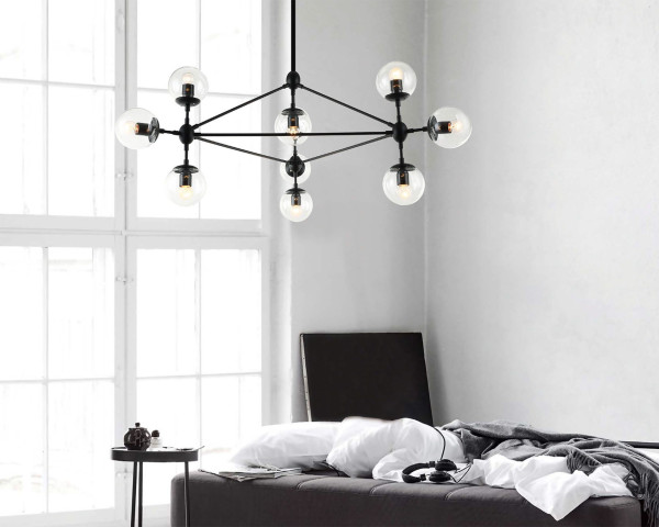 Bao Nero Clear -  Lampa wisząca dekoracyjna glamour Orlicki Design 2