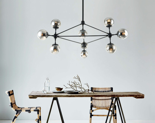 Bao Nero Fume-  Lampa wisząca dekoracyjna glamour Orlicki Design 2