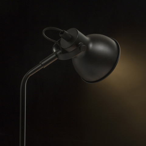 R12512 ROSITA stołowa czarna/złota  230V LED GU10 9W - Lampa Stołowa biurkowa Rendl light studio R12512