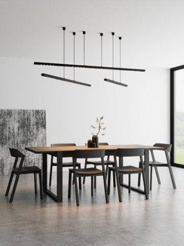 LENS LINE 96 LED section zwieszany AQForm - Lampa wisząca LED profil listwa LED prosta forma 50282 