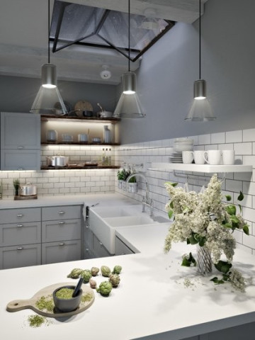 MODERN GLASS Flared TP LED 230V zwieszany  - Lampa wisząca szklana 50477