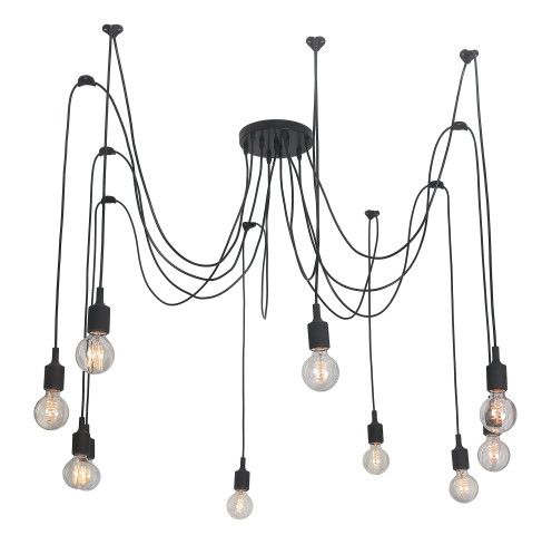 Soleto wisząca Light Prestige - Lampa wisząca loftowa industrialna pająk
