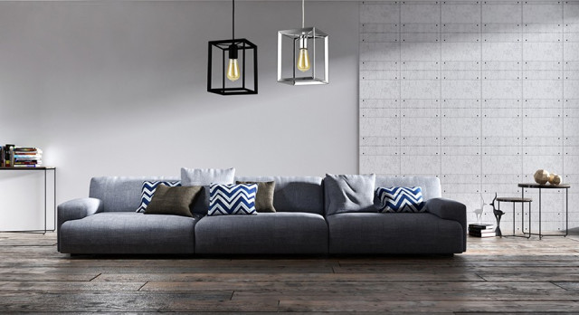 Napoli wisząca czarna Light Prestige - Lampa wisząca nwoczesna industrialna loftowa 2