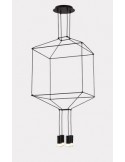 Lampa wisząca LINEA-4 czarna 45 cm - Step into Design Lampa wisząca prosta forma