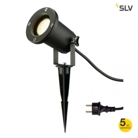NAUTILUS SPIKE XL, CZARNY, GU10 MAX.11W,1.5M Spotline 227410 Reflektor ogrodowy 