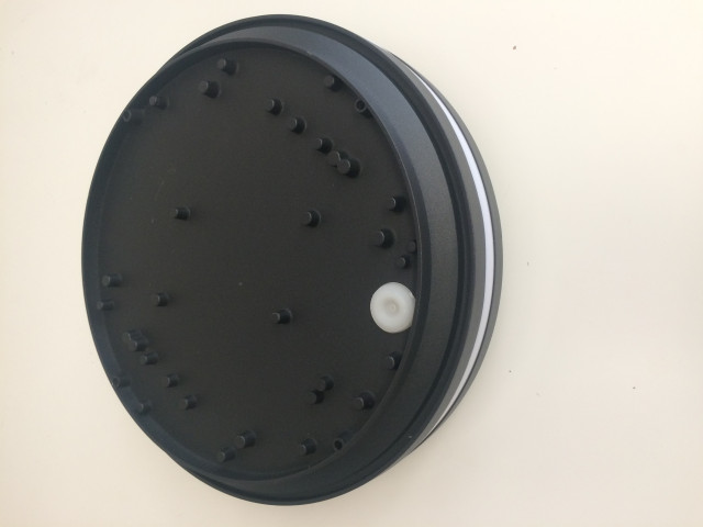 SONYA 30 czarna - Lampa sufitowa IP54 na zewnątrz Red R10361 okrągła plafon 