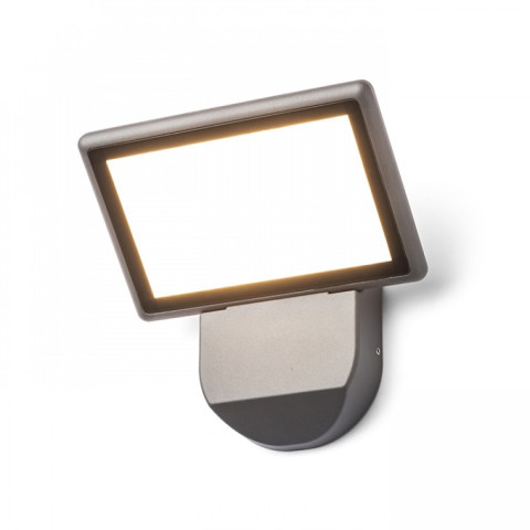 COMODO ścienna antracyt 230V LED 20W IP65 3000K R13512 Redlux Lampa zewnętrzna kinkiet na elewacje naświetlacz 2