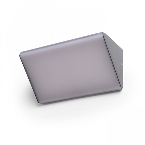 ANDANTE ścienna antracyt mat akryl 230V LED 21W IP65 3000K R13504 Redlux Lampa zewnętrzna kinkiet na elewacje 