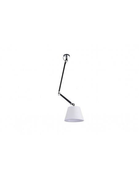 ZYTA M WHITE PENDANT - Lampa sufitowa na wysięgniku z ruchomym ramieniem Azzardo