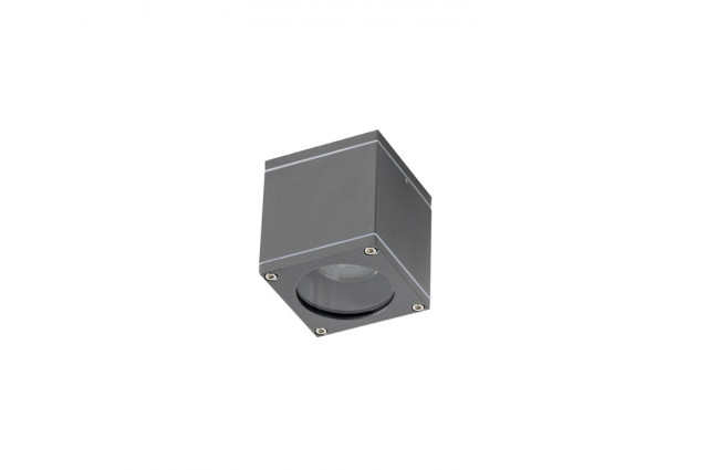 Joe Square AZ3323 Azzardo - Lampa sufitowa kwadratowa Ciemny Szary DGR