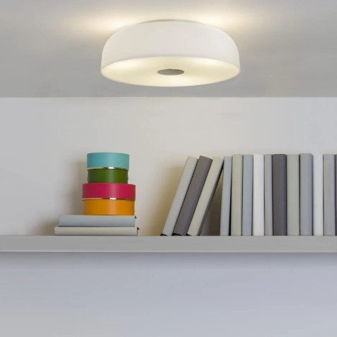 Syros  Białe szkło 1328001 - LED Lampa sufitowa plafon IP44 Astro Lighting 7274