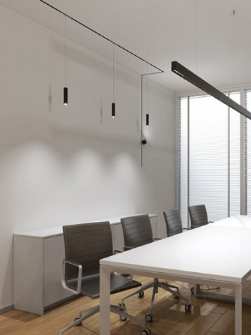 PET next mini 20 LED multitrack zwieszany Aqform 16369 - Lampa LED tuba do szynoprzewodu Multitrack