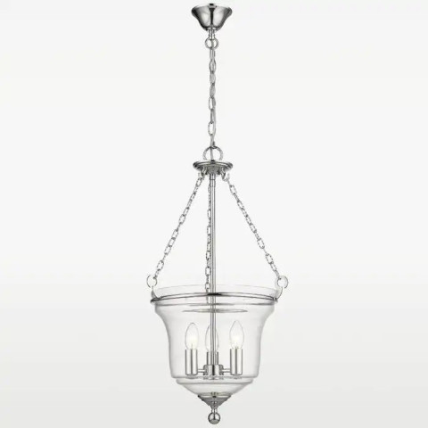 Lampa wisząca PRAGUE P03950CH - lampa industrialna żyrandol  Cosmo Light