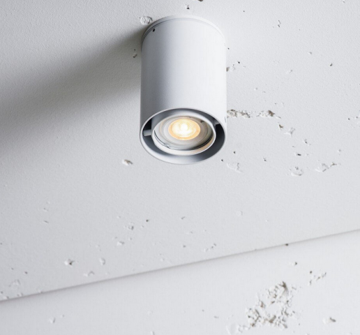 TEXO MOVE NT Labra 3.0272 - Lampa sufitowa tuba GU10 regulacja pierścienia prosta forma