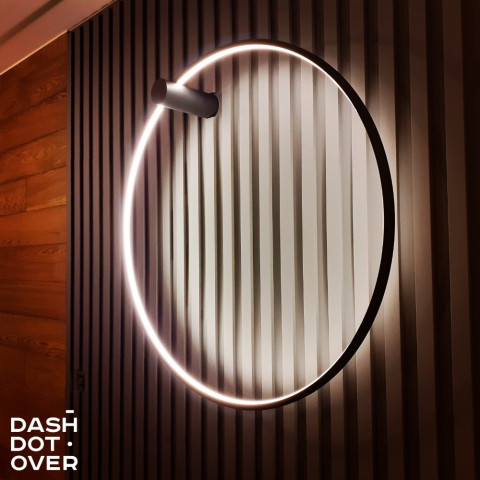 Echo koło kinkiet 90 Ramko 67945 duża lampa ścienna LED