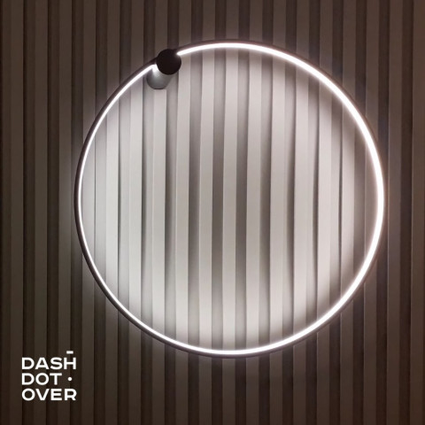 Echo koło kinkiet 90 Ramko 67945 duża lampa ścienna LED