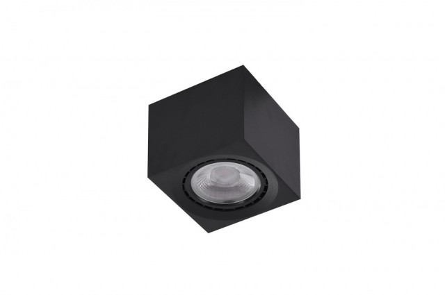 ECO ALEX V2 230V Czarny AZ4317 Azzardo 1xES111 - Plafon lampa sufitowa kwadrat