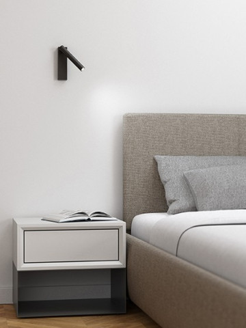 PET micro move LED kinkiet Aqform Kinkiet kierunkowy do czytania