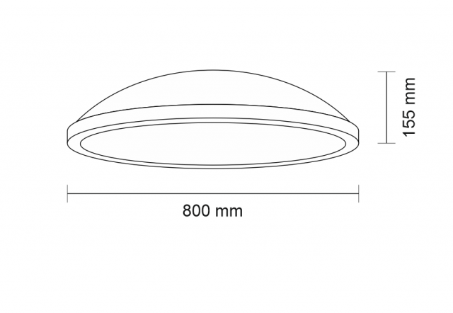 WANTO 1163 (100cm, E27) Shilo (biały, czarny) - Lampa sufitowa duży Plafon Shilo