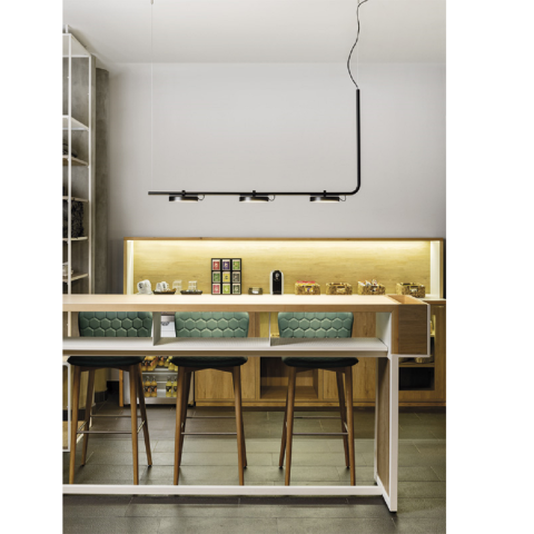 aro T-3541 Estiluz Lampa wisząca nad stół z regulowanym źródłem światła