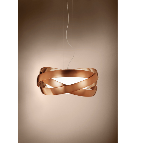 siso T-2995 48cm Estiluz Lampa wisząca miedziana