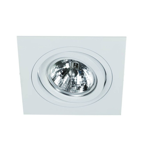 Faro I bianco ES111 -  Oprawa wpuszczana biała kwadratowa AR111 QR111 Orlicki Design