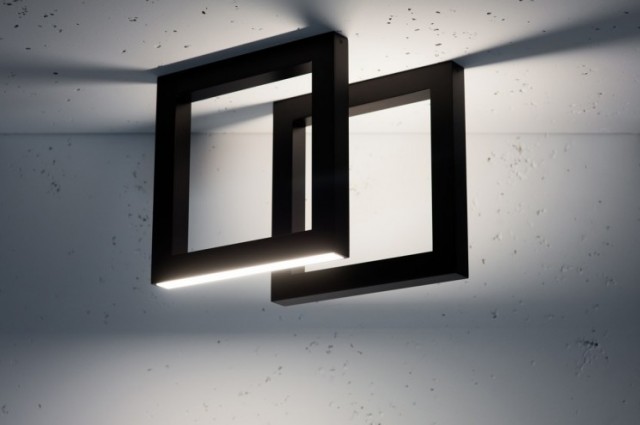 FRAAM DOWN Gen.2 6.6 NT Diffused On-Off Labra 3.1348  - Lampa sufitowa kwadratowa LED profil prosta forma