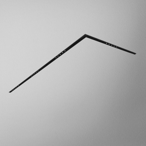 LENS LINE 180x89 RC LED Led medium power wpuszczany AQForm Nowoczesna lampa wpuszczana profil LED linia światła