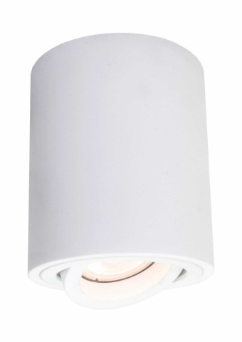 Tulon oprawa natynkowa biała LP-5441/1SM WH Light Prestige Okragła tuba biała z regulacją GU10