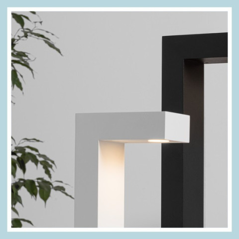 SLUP 45 LED exterior stojący Aqform 26548 Nowoczesna lampa ogrodowa słupek ogrodowy prosta forma