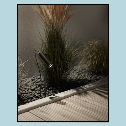 DART 12 LED exterior upright Aqform 26538 Lampa ogrodowa IP65 reflektor ogrodowy