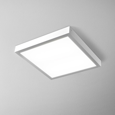 BLOS LED hermetic natynkowy Aqform - Plafon LED Kwadrat IP44 44611
