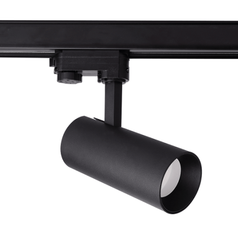 Ice reflektor do szynoprzewodów 3F czarny LP-732/1R 4W BK Light Prestige Lampa tuba GU10 do szynoprzewodu 3F LP-731/1R 4W BK