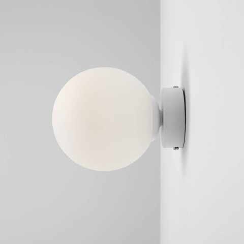 Kinkiet BALL 1 WHITE (14cm) ALDEX lampa ścienna biała kula