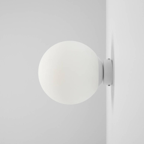 Kinkiet BALL 1 WHITE (20cm) ALDEX lampa ścienna biała kula
