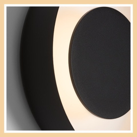 MIDI RING dot LED 230V Phase-Control natynkowy Aqform - Lampa okrągła nowoczesny plafon LED 40429 2