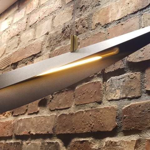 BUKET 357 ELKIM Lighting Dekoracyjna lampa wisząca czarno złota
