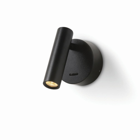 KENT 330 ELKIM Lighting Kinkiet LED do czytania z włącznikiem biały, czarny, złoty, chrom