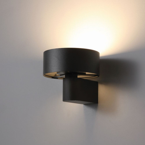 BRAKET/K 229 ELKIM Lighting Kinkiet dekoracyjny LED czarny, biały lub złoty