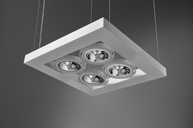 CADVA 111x4 SQ Phase-Control zwieszana - Lampa wisząca techniczna kwadratowa (53114) 2