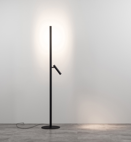 BACKLIGHT+ NW (3000K) CHORS - Lampa stojąca LED z reflektorem prosta forma 2