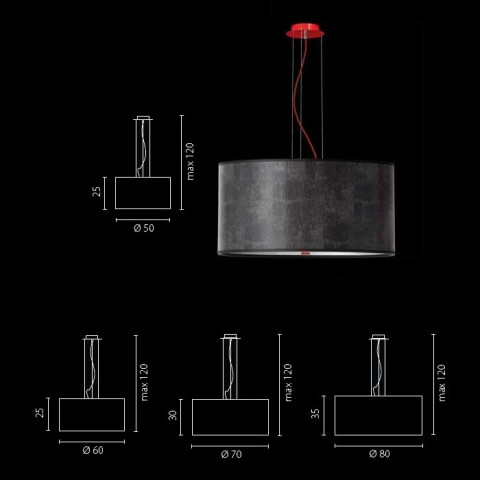 NODO KOLOR Żyrandol 50 - Lampa wisząca Ramko 67606 2
